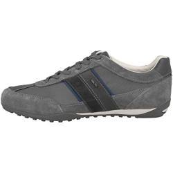 Geox Herren U Wells C Sneaker, Dk Grey, 40 EU von Geox