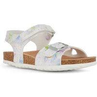 Geox J ADRIEL GIRL C Sandale, Sommerschuh, Klettschuh, Sandalette, mit praktischem Klettverschluss von Geox