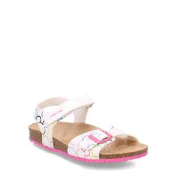 Geox J Adriel Girl C Sandal, White/Multicolor, 30 EU von Geox