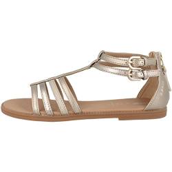 Geox J Karly Girl Sandal, Platinum, 32 EU von Geox