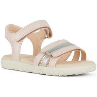 Geox J SANDAL HAITI GIRL Sandale, Sommerschuh, Klettschuh, Sandalette, mit Klettverschluss von Geox