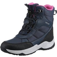 Geox J SENTIERO GIRL B AB Winterstiefel Schnürstiefel, Snowboots mit Schnellverschluss von Geox