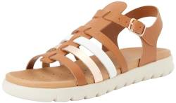 Geox J SOLEIMA Gir Sandal, Brandy/Copper, 26 EU von Geox