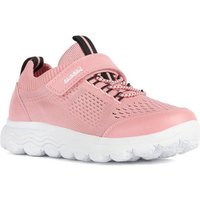 Geox J SPHERICA GIRL Sneaker mit elastischem Einsatz, Freizeitschuh, Halbschuh, Schnürschuh von Geox