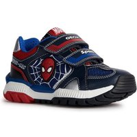 Geox J TUONO BOY Sneaker mit Spiderman Motiv, Freizeitschuh, Halbschuh, Schnürschuh von Geox