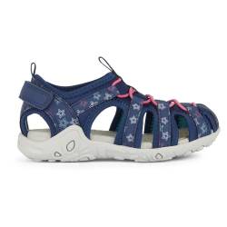 Geox Jungen Mädchen J Whinberry G Sandal, Navy/Fuchsia, 24 EU von Geox