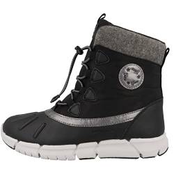 Geox Mädchen J Flexyper Girl B Ab Stiefeletten,Schwarz,size 34 EU / 4.5 UK von Geox