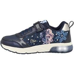 Geox Mädchen J Spaceclub Girl D Sneakers,Navy Platinum,24 EU von Geox