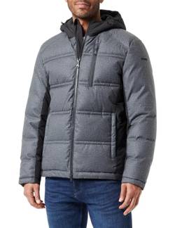 Geox Man M RADENTE JACKETS GRAY PINSTRIPE/BLACK 54_IT von Geox