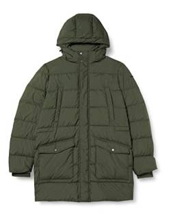 Geox Men's M NETTUNO Down Coat, Light Forest Night, 54 von Geox