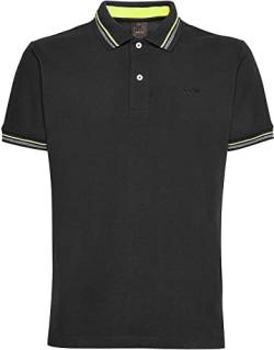 Geox Men's M Polo Shirt, Black, S von Geox