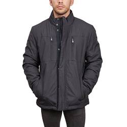 Geox Mens M VINCIT Jacket, Blue Nights, 48 (Herstellergröße:54) von Geox