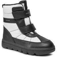 Geox Schneeschuhe J Willaboom Girl B A J36HWD 0FU54 C0404 D White/Black Schnürschuh von Geox