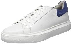 Geox U DEIVEN Sneaker, White/Jeans, 40 EU von Geox