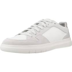 Geox U MEREDIANO Sneaker, Off White/White, 40 EU von Geox