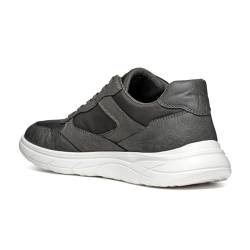 Geox U Portello B Sneaker, Dark Grey von Geox