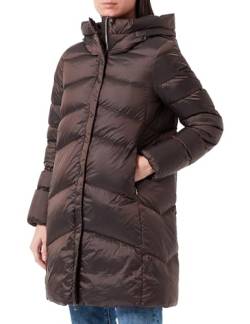 Geox Woman W ADRYA DOWNJACKETS DARK PINECONE BROWN 38_IT von Geox