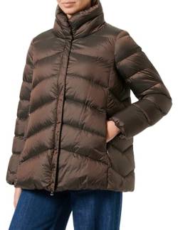 Geox Woman W ADRYA DOWNJACKETS DARK PINECONE BROWN 40_IT von Geox