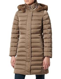 Geox Woman W BETTANIE DOWNJACKETS WALNUT 48_IT von Geox