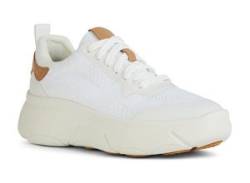 Sneaker GEOX "D NEBULA 2.0 X A" Gr. 40, weiß Damen Schuhe Schnürschuhe von Geox