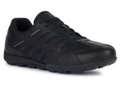 Sneaker GEOX "U SNAKE 2.0 A" Gr. 39, schwarz Herren Schuhe Stoffschuhe von Geox