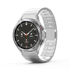 Edelstahlband Kompatibel mit Samsung Galaxy Watch6 Classic 43mm 47mm Watch4/5 40 44mm 42 46mm Magnetisches Armband Kompatibel mit Uhr 5 Pro 45 mm, For huawei GT3 Pro von GerRit