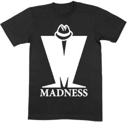 Madness - M Logo T Shirt POP Rock SKA Suggs Black Size M von GerRit