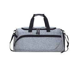 Sporttasche für Herren und Damen, Outdoor, wasserdicht, separater Platz für Schuhe, Tasche, Fitness, Sport, Rucksack, Reisetasche, dunkelgrau, One size von GerRit