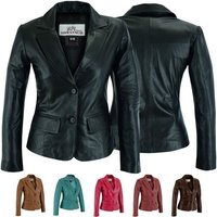 German Wear Lederblazer Trend422J Damen Lederblazer Lederjacke Blazer echtleder Jacke Lammnappa Leder von German Wear