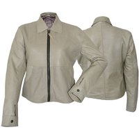 German Wear Lederjacke Trend 407J beige Damen Lederjacke Jacke aus Lamm Nappa Leder Beige von German Wear