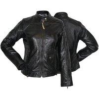 German Wear Lederjacke Trend 411J Damen Lederjacke Jacke aus Lamm Nappa Leder Schwarz von German Wear