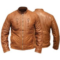 German Wear Lederjacke Trend 500J braun Lederjacke Jacke aus Lamm Nappa Leder braun von German Wear