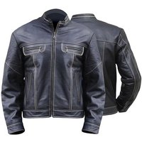 German Wear Lederjacke Trend 508J Lederjacke Jacke aus Lammnappa Leder Schwarz von German Wear