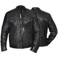 German Wear Lederjacke Trend 513J Lederjacke Jacke aus Lamm Nappa Leder Schwarz von German Wear