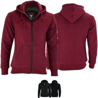 German Wear Motorradjacke BLD1300 Hoodie Damen Motorrad Hoodie mit Protektoren Aramid von German Wear