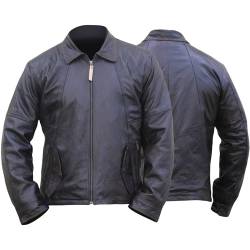 Lederjacke Lammnappa echtleder Jacke nappa Leder Braun, Größe:56 von German Wear