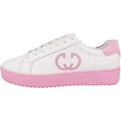 Gerry Weber Shoes Damen Emilia 04 Sneaker, Weiss-pink, 36 EU Weit von Gerry Weber Shoes