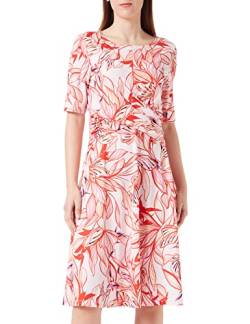 GERRY WEBER Damen 180023-35021 Kleid, Lila/Pink/Rot/Orange Druck, 46 von Gerry Weber