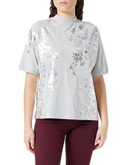 GERRY WEBER Damen 870273-35006 T-Shirt, Pearl Melange, 44 von Gerry Weber