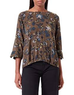 GERRY WEBER Edition Damen 760049-66410 Bluse, Grün/Gelb Druck, 38 von Gerry Weber