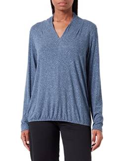 GERRY WEBER Edition Damen 770035-44060 T-Shirt, Blau Druck, 36 von Gerry Weber