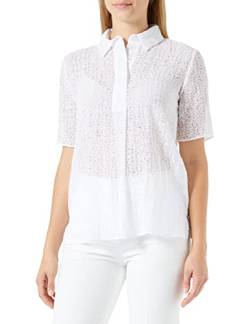 GERRY WEBER Edition Damen 860075-66442 Bluse, weiß/weiß, 36 von Gerry Weber