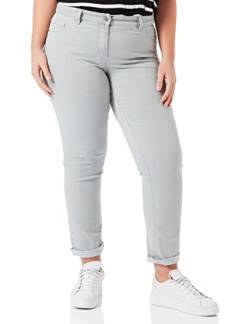 GERRY WEBER Edition Damen Straight Fit Jeans, Light Grey Denim, 36 von Gerry Weber