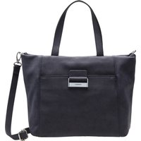 GERRY WEBER Henkeltasche, Kunstleder, Reißverschluss, für Damen, blau von Gerry Weber