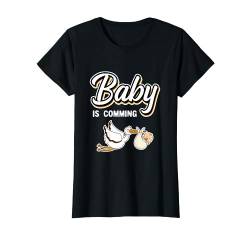 Geschenk werdende Mutter Mama Baby is coming 2022 2023 T-Shirt von Geschenk Geschenkidee werdende Mutter FamilyTeez