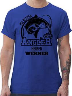 T-Shirt Herren - Angeln - Angler Geschenk - 5XL - Royalblau - Fisch Name Shirts Tshirt Angel Bilder angelzubehör t Shirt Geschenke männer Sachen Geschenk+für+Angler fischen t-Shirts von Geschenk mit Namen personalisiert by Shirtracer