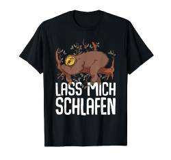 Lass Mich Schlafen Faultier Schlafanzug Nachthemd Pyjama T-Shirt von Geschenke Für Langschläfer & Morgenmuffel