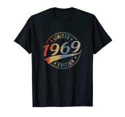 Retro Vintage Limited Edition 1969 Geburtstag Party T-Shirt von Geschenke Geschenkidee zum Geburtstag Damen Herren