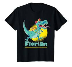 Kinder Florian Geschenk Name Dinosaurier T-Shirt von Geschenke für Florian