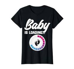 Werdende Mutter Mama Geschenke Baby is loading 2024 2025 T-Shirt von Geschenke werdende Mütter werden Mama